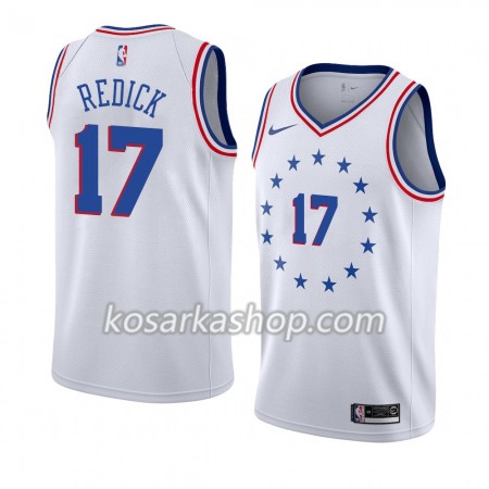 Dres Philadelphia 76ers J.J. Redick 17 Nike 2018-19 Bijela Swingman